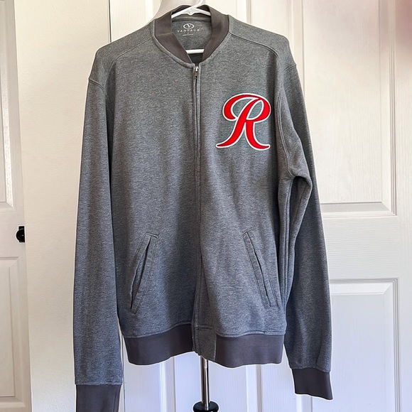 Vantage Jackets & Coats Rainiers Baseball Gray And Red
